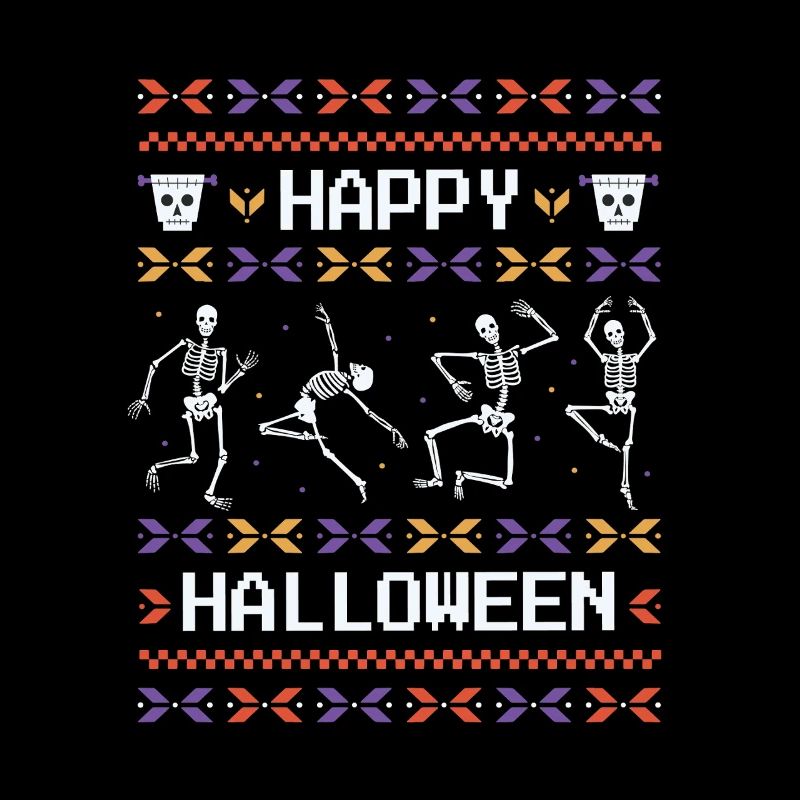 Style laid Joyeux Halloween Conception festive