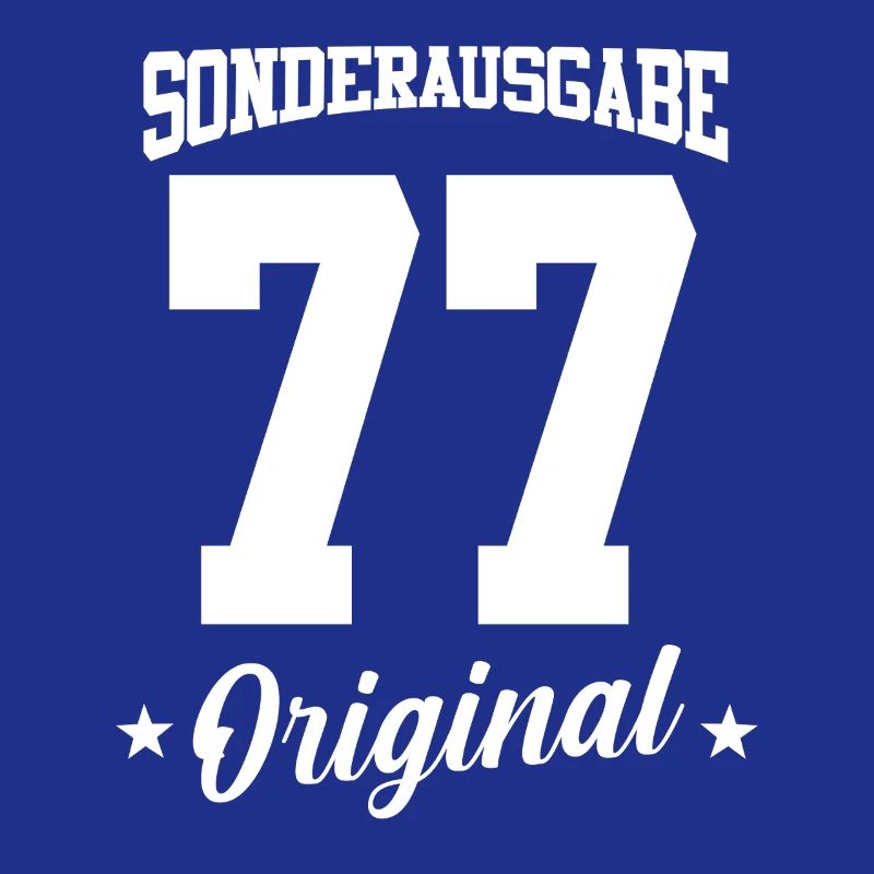 77 Geburtstag