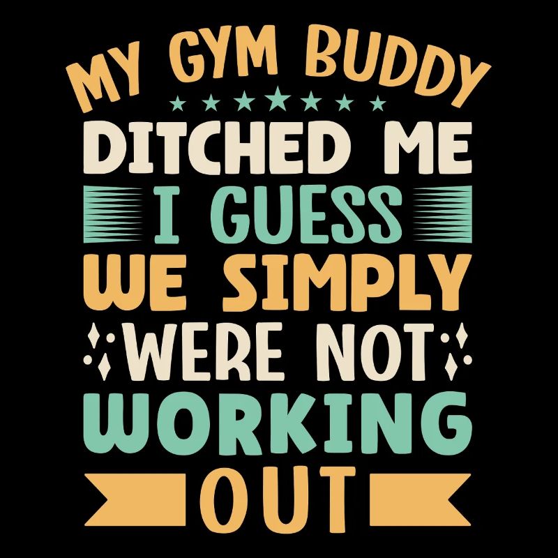 Fitness Motivation Bodybuilder Gym Buddy Itchched