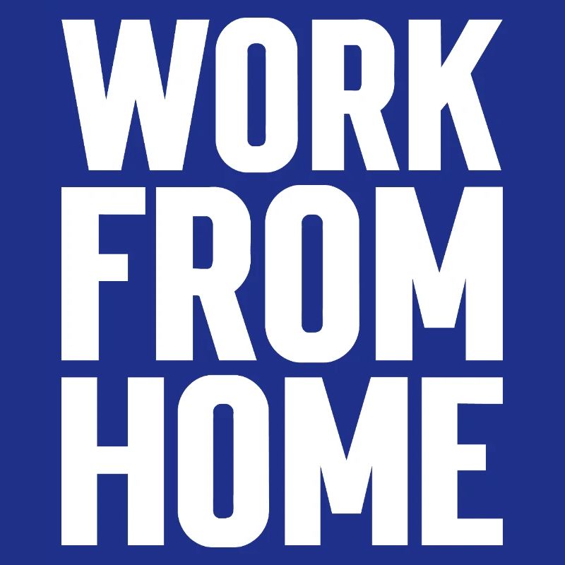 Work from home motivating tee