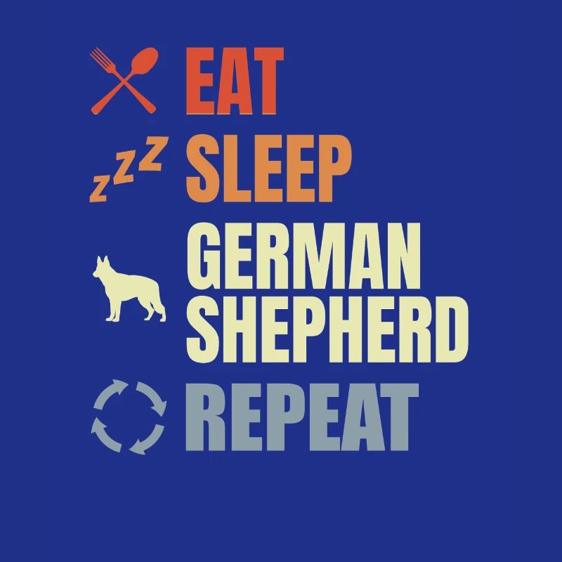 Schäferhund Routine