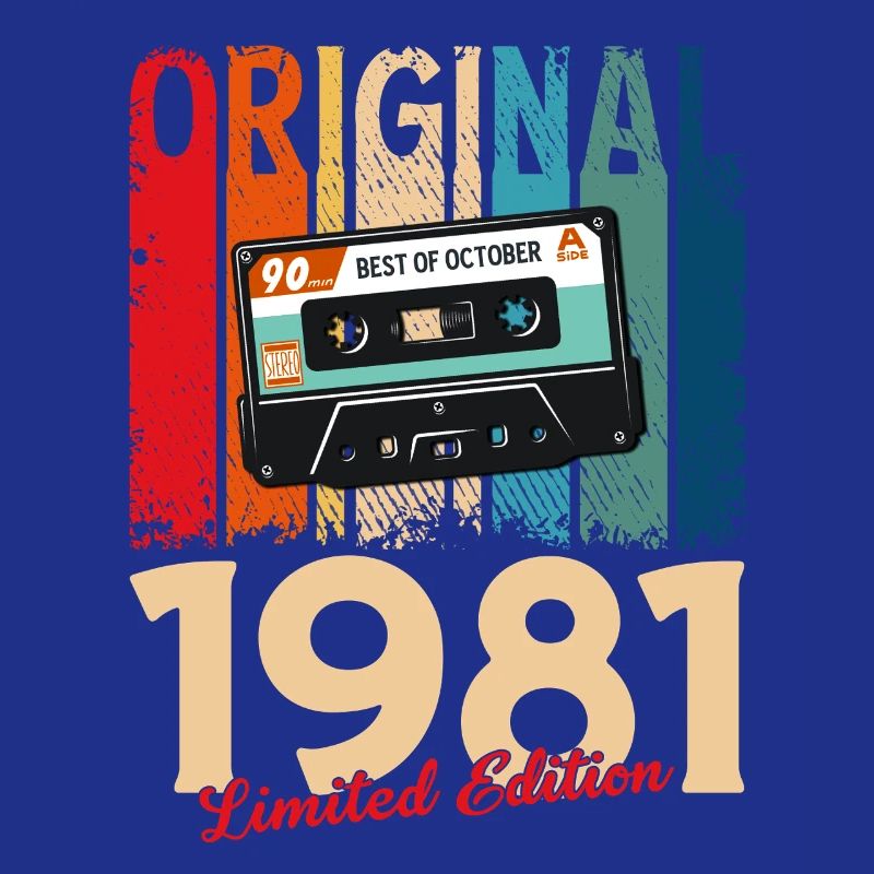 44th Birthday Cassette October Year 1981