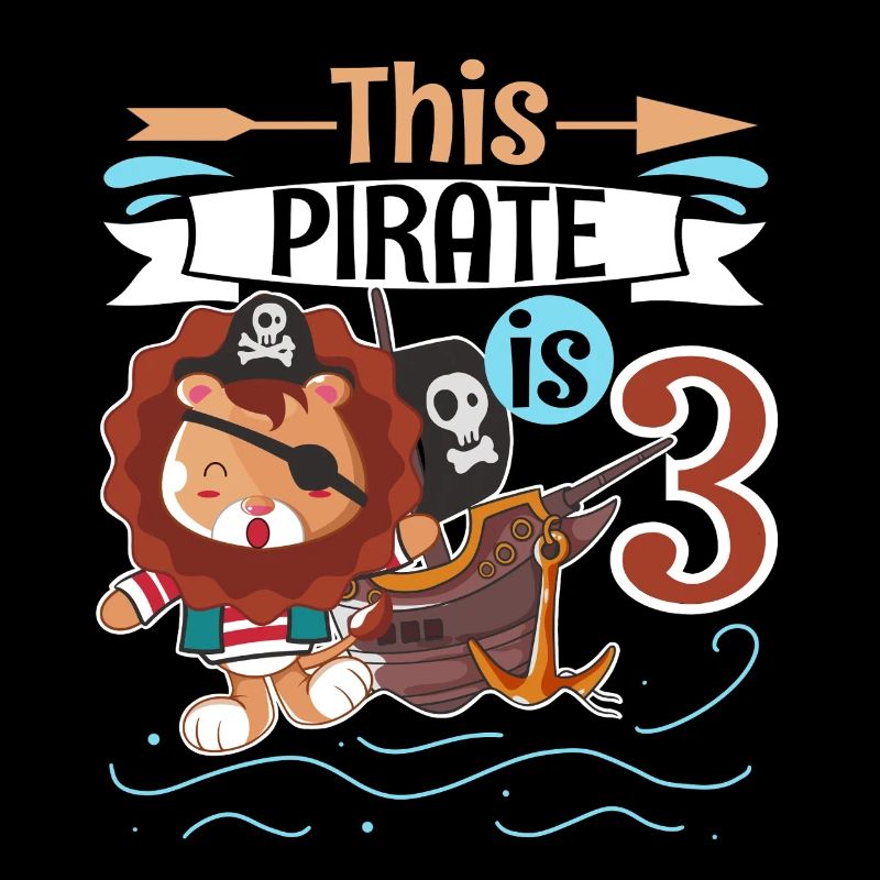 3rd Birthday Pirate