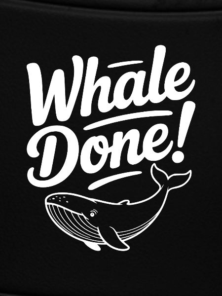 Baleine terminée !