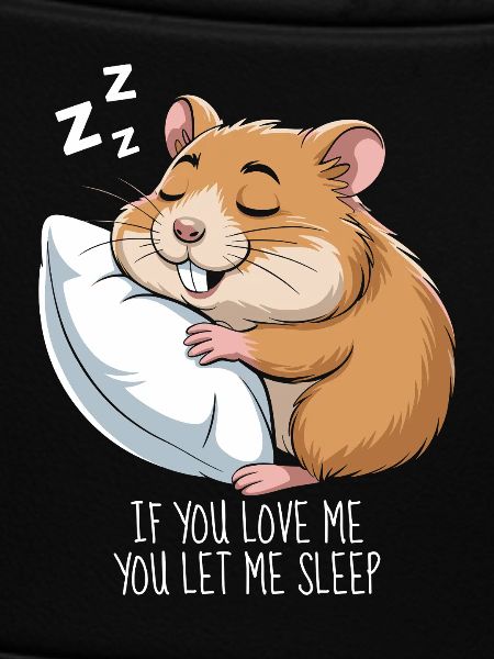 Hamster Sleeping