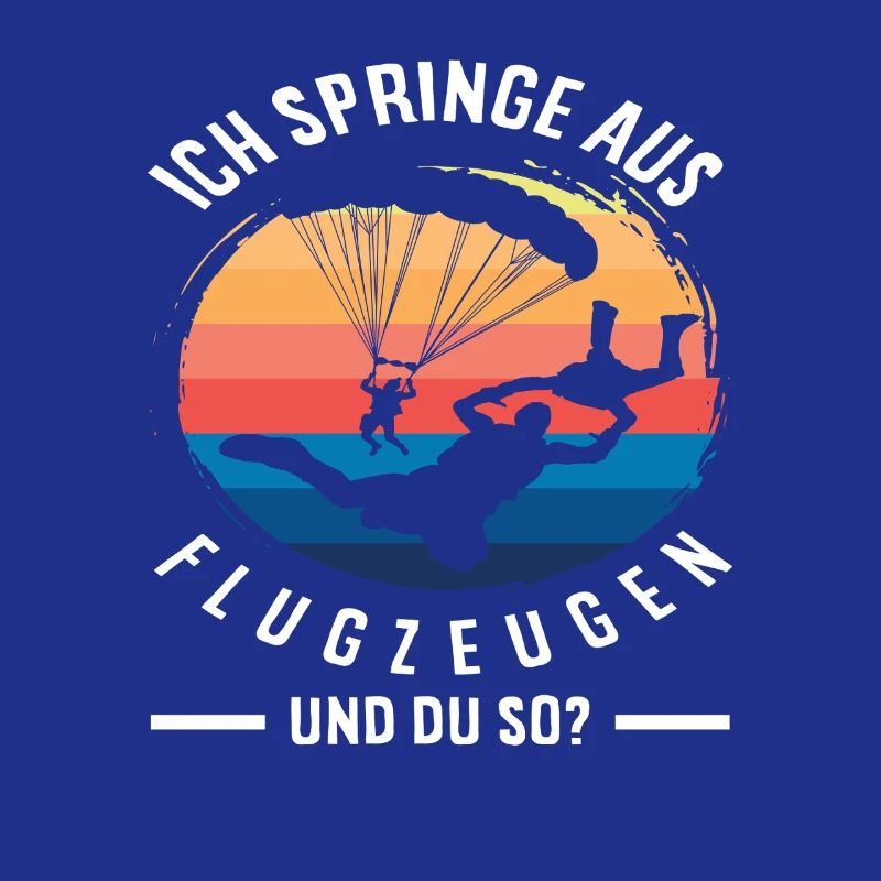 Airplane Jumping Skydiver