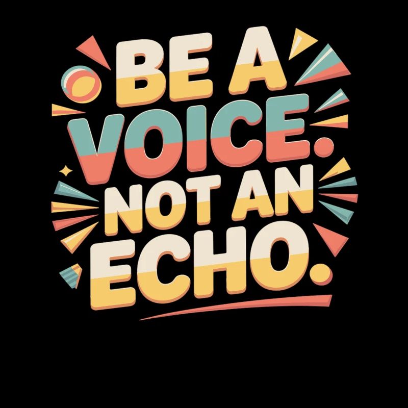 Be a Voice – Dire d’encouragement dans un style rétro