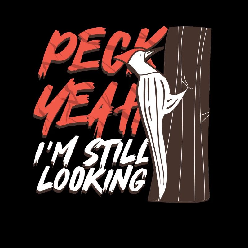 Elfenbein Specht Vogelbeobachter Peck Yeah