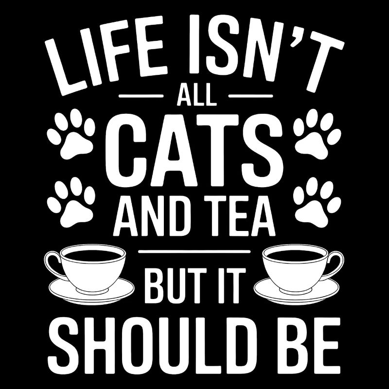 Tee Spruch Katzen Lustiges Tee Geschenk