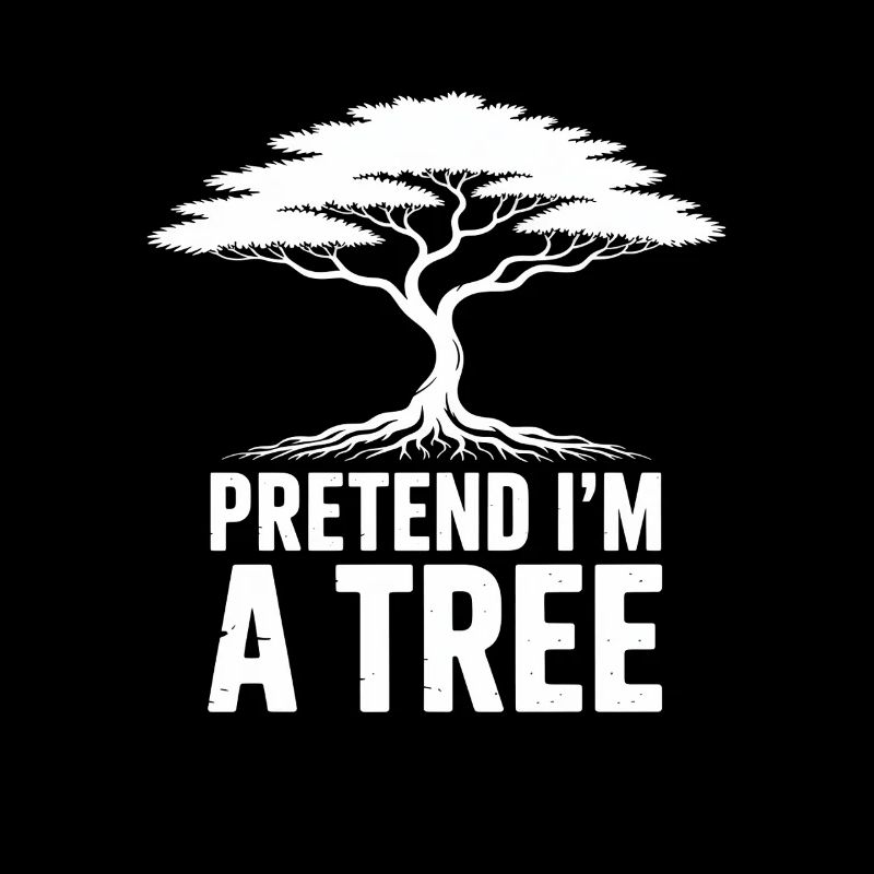 Pretend In A Tree Tree Humor Nature