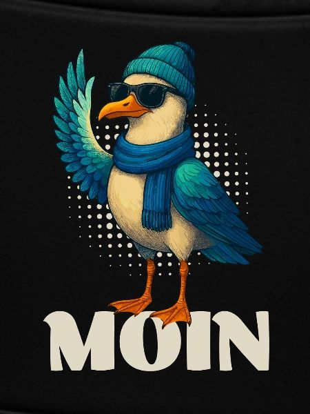 Coole Möwe - Moin