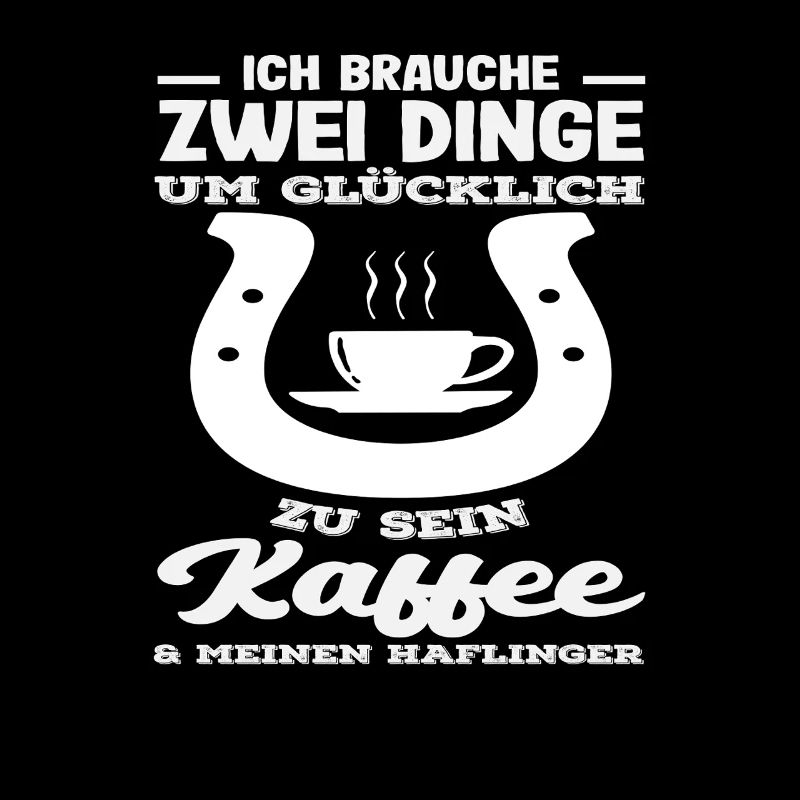 Happy Be Coffee Haflinger Balade à poney