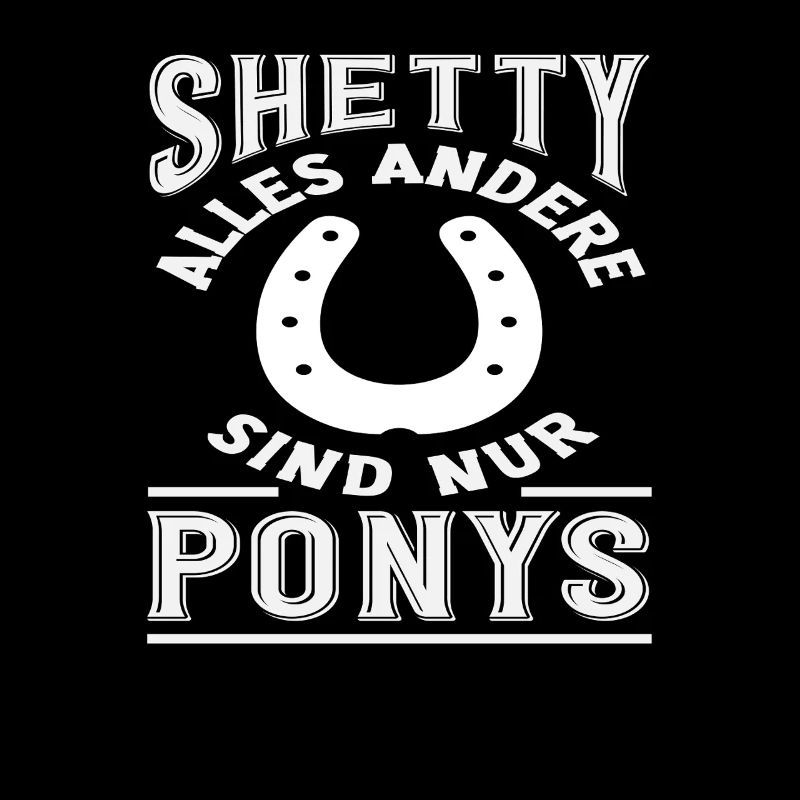 Shetty Pony Pferdemädchen Reiten Ponyfans Reiter