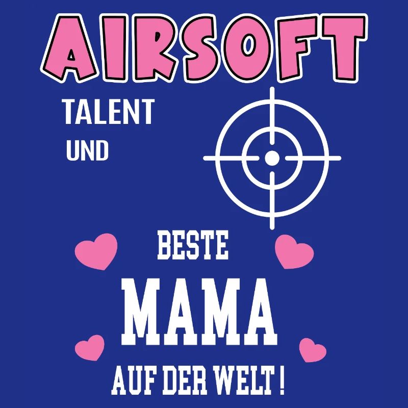 Airsoft Beste Mama Mutter Muttertag Geburtstag