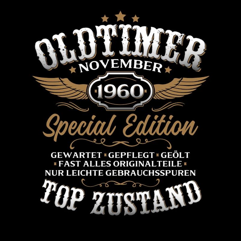65. Geburtstag Geschenk Oldtimer November 1960