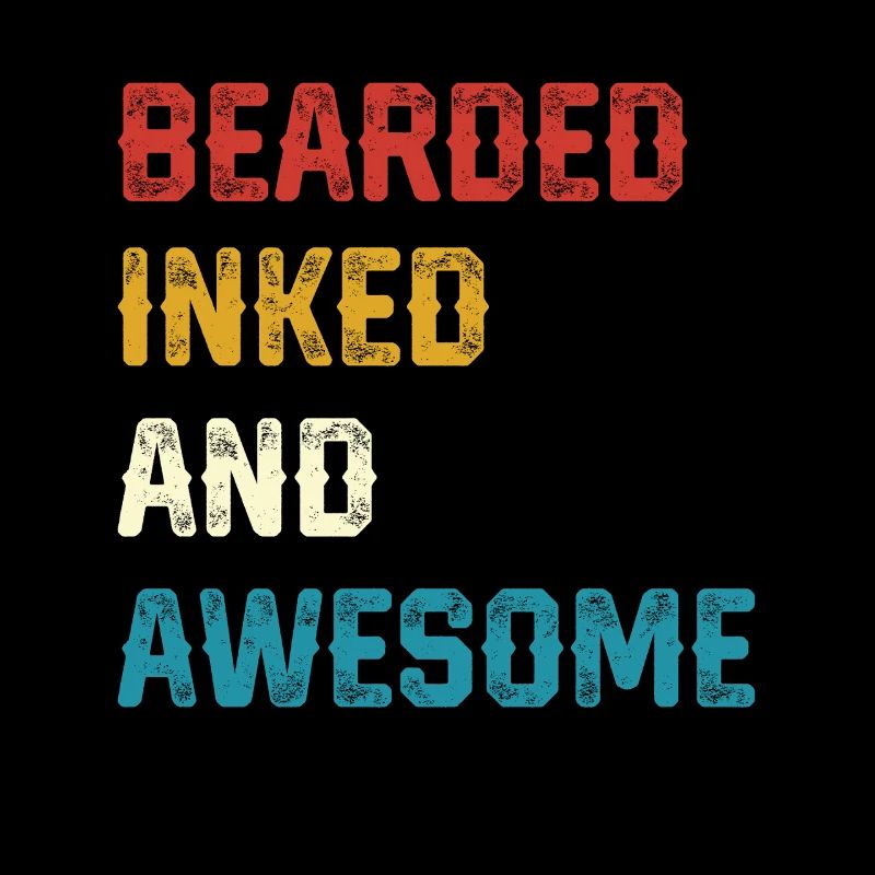 Bearded Inked and Awesome