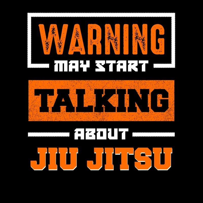 Avertissement Jiu Jitsu Sujet de conversation