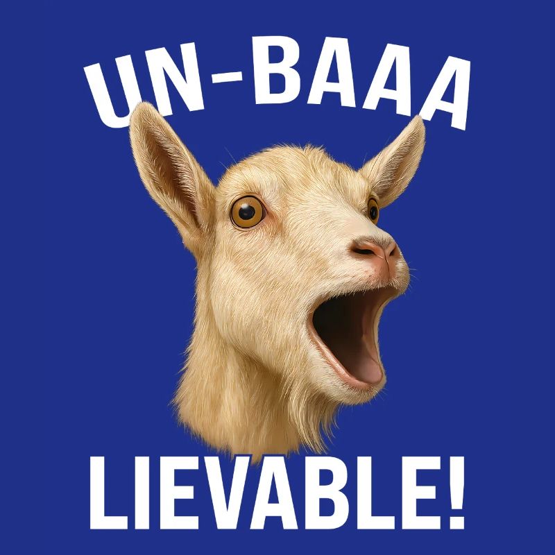 Chèvre Élevage Chèvre Éleveur de chèvres Un-Baaa-Lievable