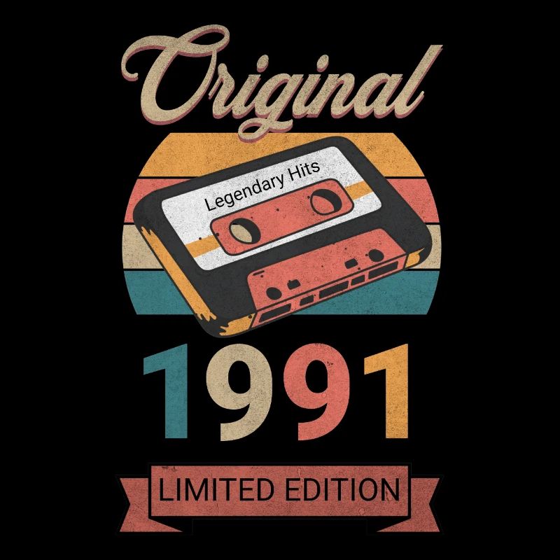 Original 1991 Limited Edition Geburtstag Geschenk