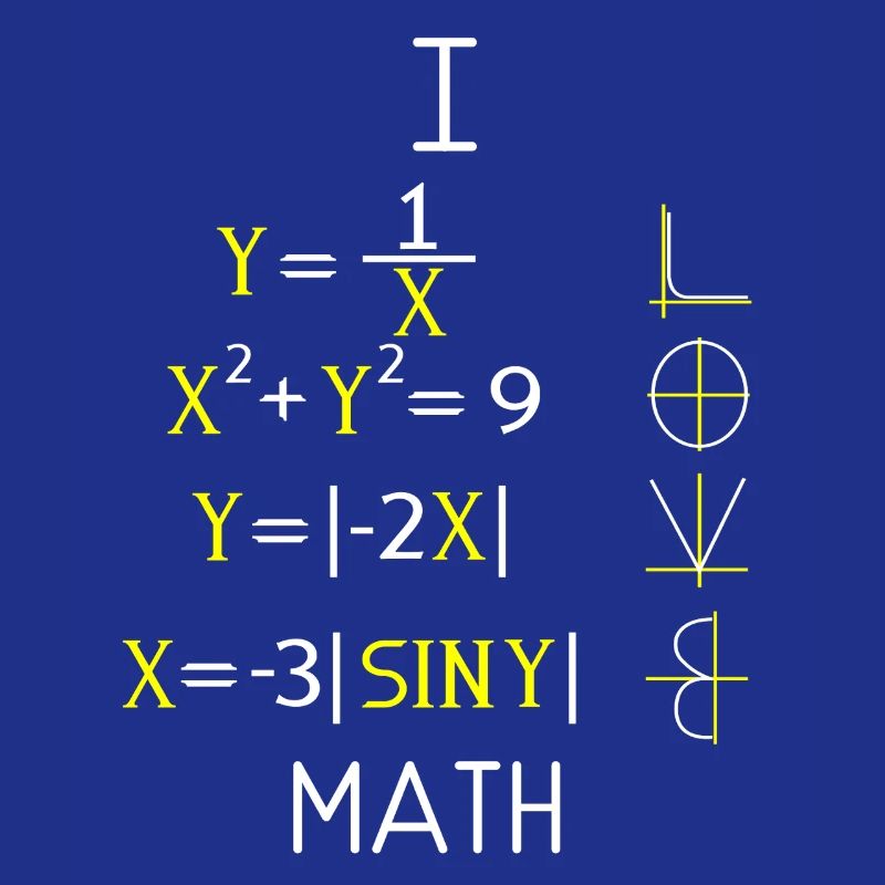 Math Math Math Professeur de mathématiques Mathématicien