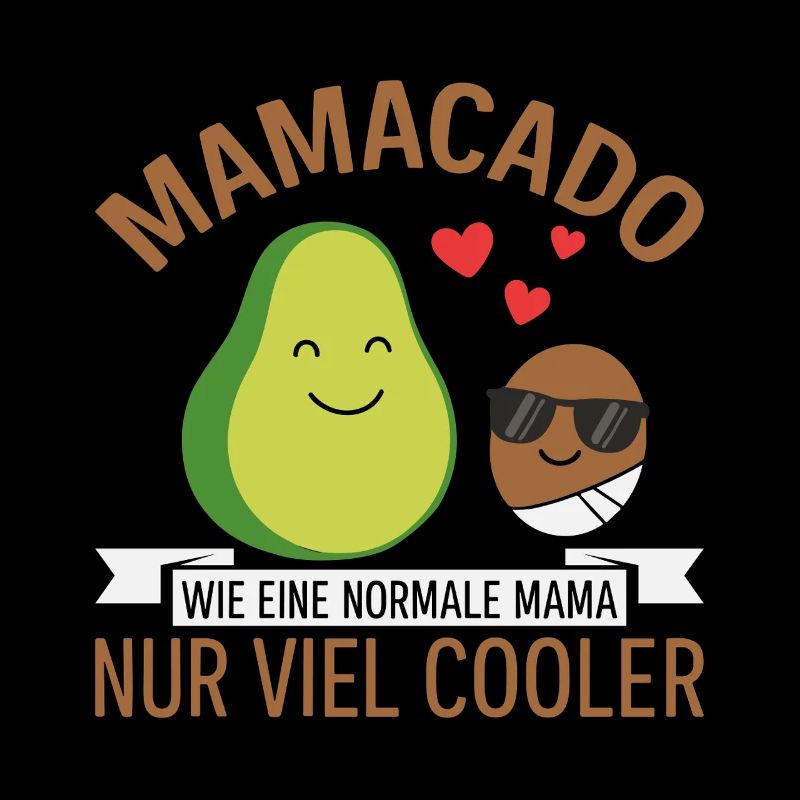 Future Mom MAMACADO MUCH COOLER Funny