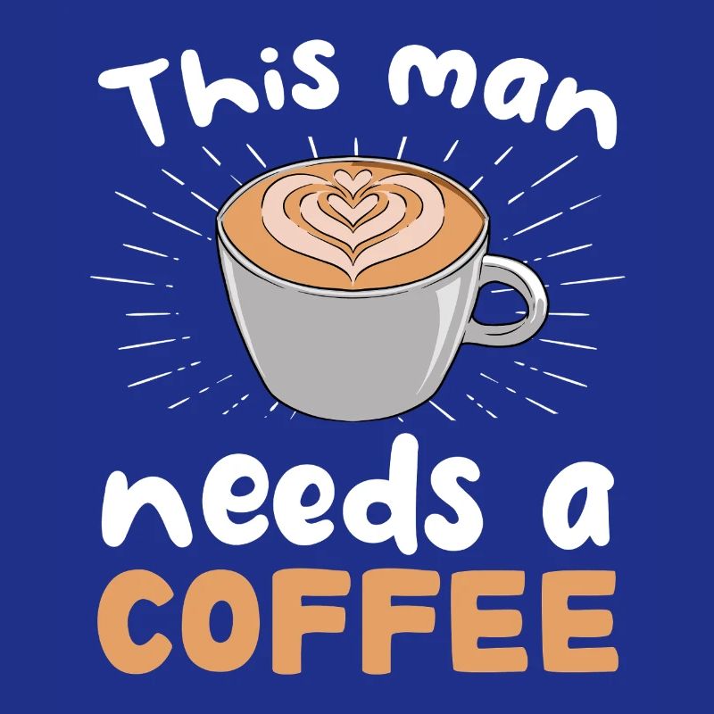 This man needs coffee