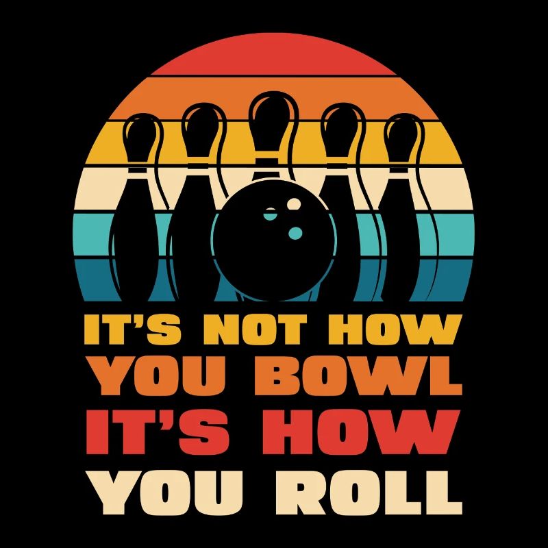 Retro Bowling Roll Style