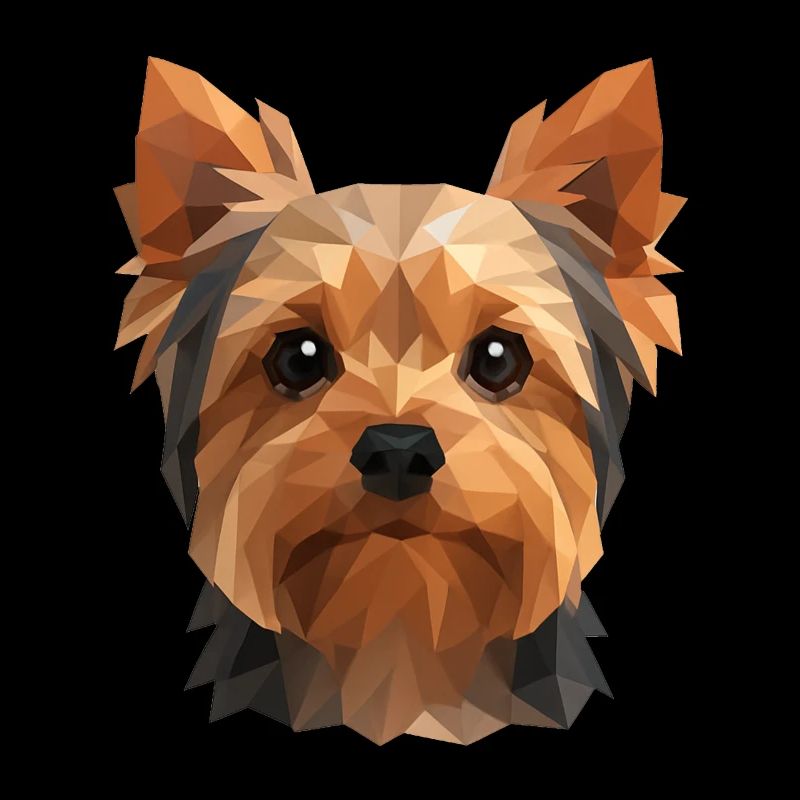 Mignon Yorkshire Terrier – Polygon Dog Design