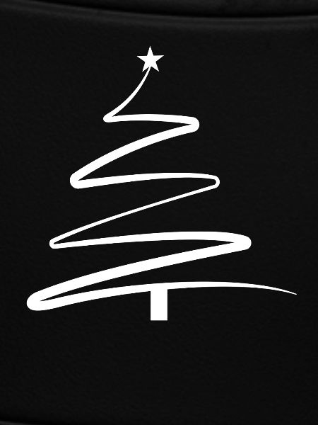 Christmas Tree Zigzag Sketch