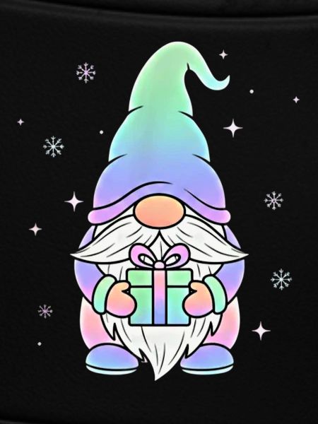 Christmas Gnome Pastel Gradient