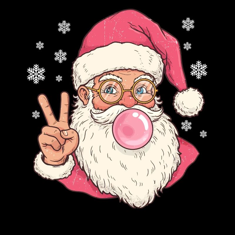 Weihnachtsmann Bubble Gum