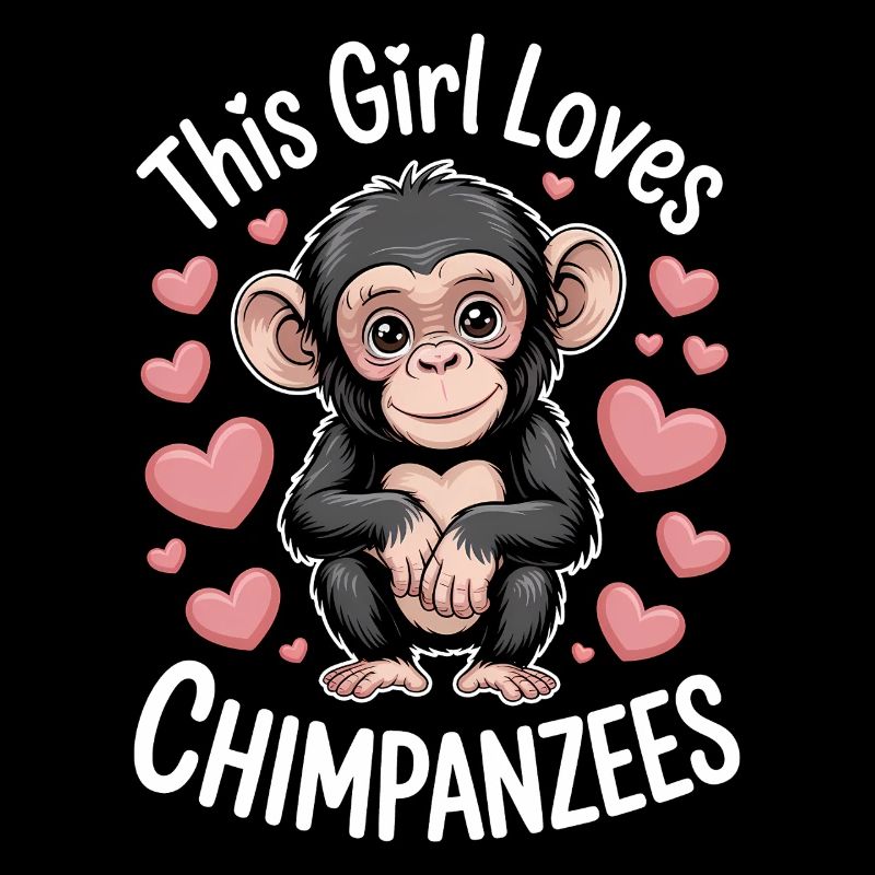 Chimpanzé disant singe drôle chimpanzé cadeau