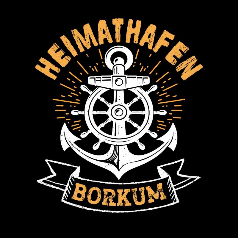Borkumer Insel HEIMATHAFEN BORKUM Lustig