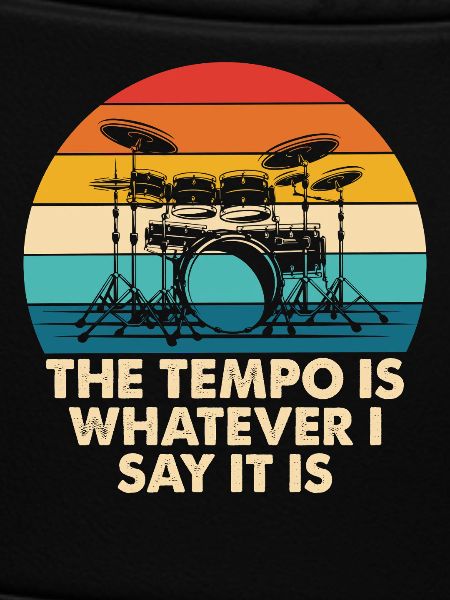Retro Drum Tempo Rainbow