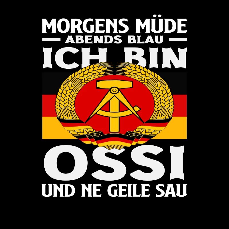 Matin fatigué Ossi Dire RDA Pride Allemagne de l’Est