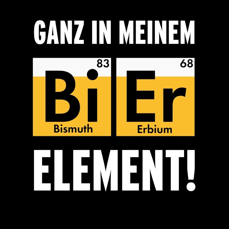Ganz in meinem Bier Element