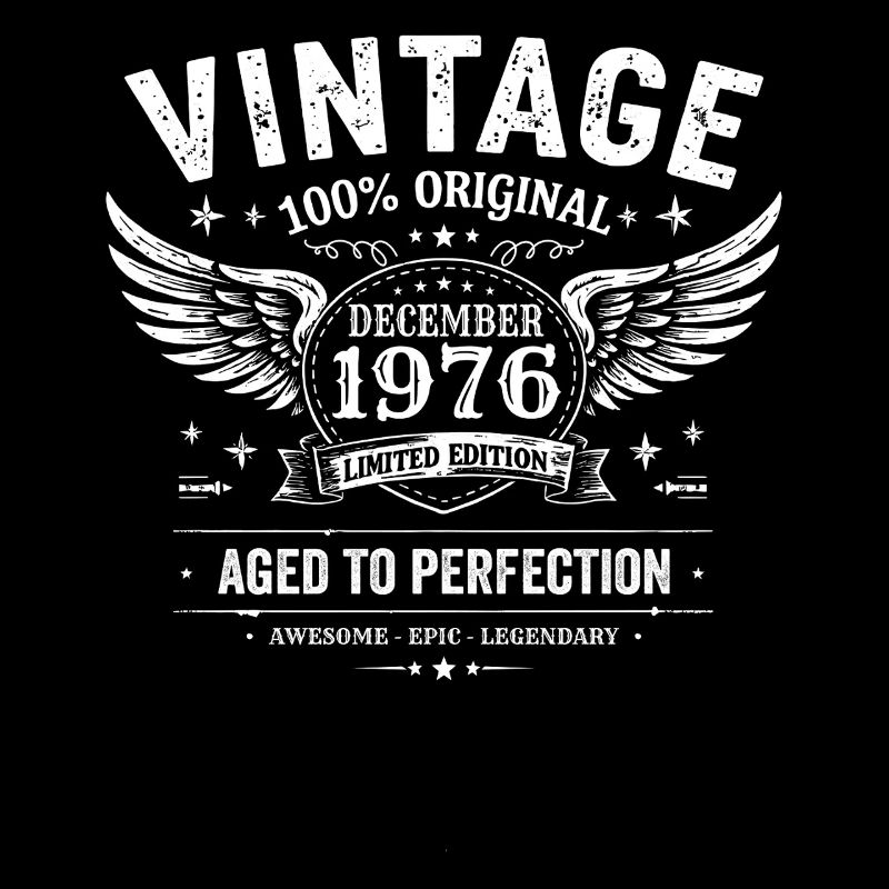 Vintage December 1976 Birthday 1976 Gift
