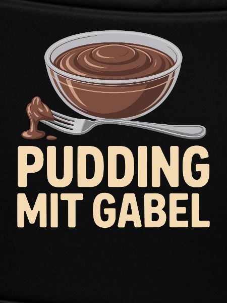 Pudding Mit Gabel