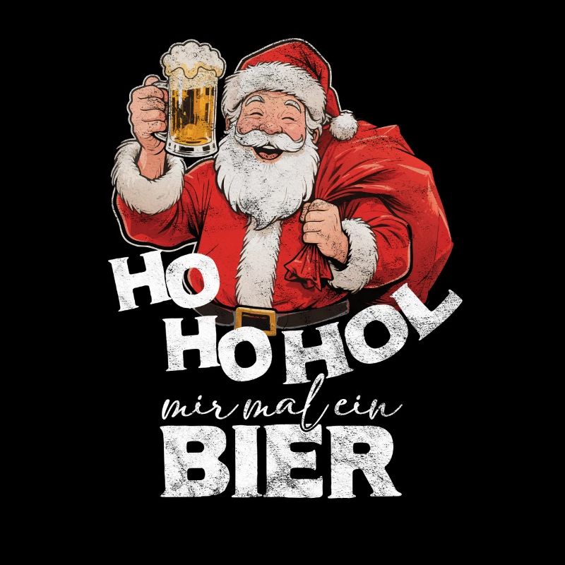 Ho ho Apporte-moi une bière Père Noël