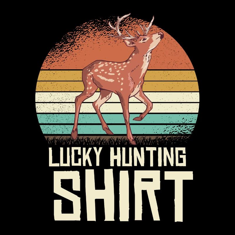 Deer Retro Sunset Shirt