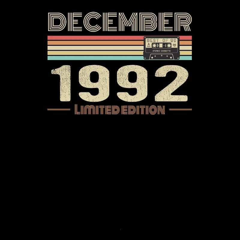 Décembre 1992 anniversaire Décembre 1992 Décembre