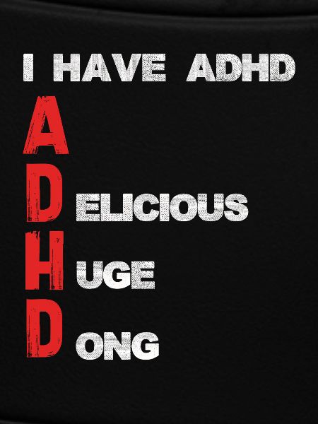 ADHD Lettering Vertical Accents