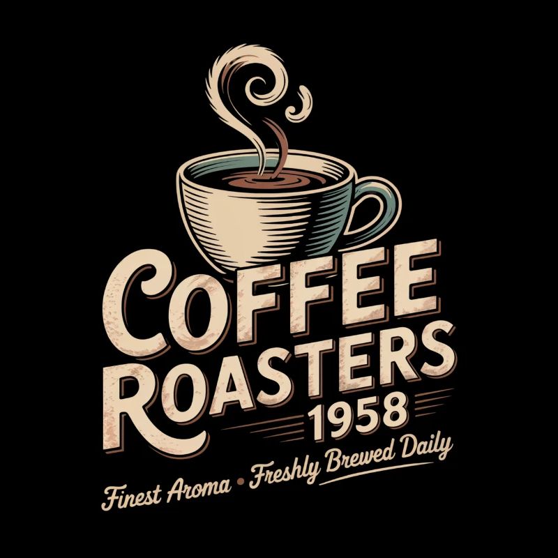Vintage Kaffee Werbung