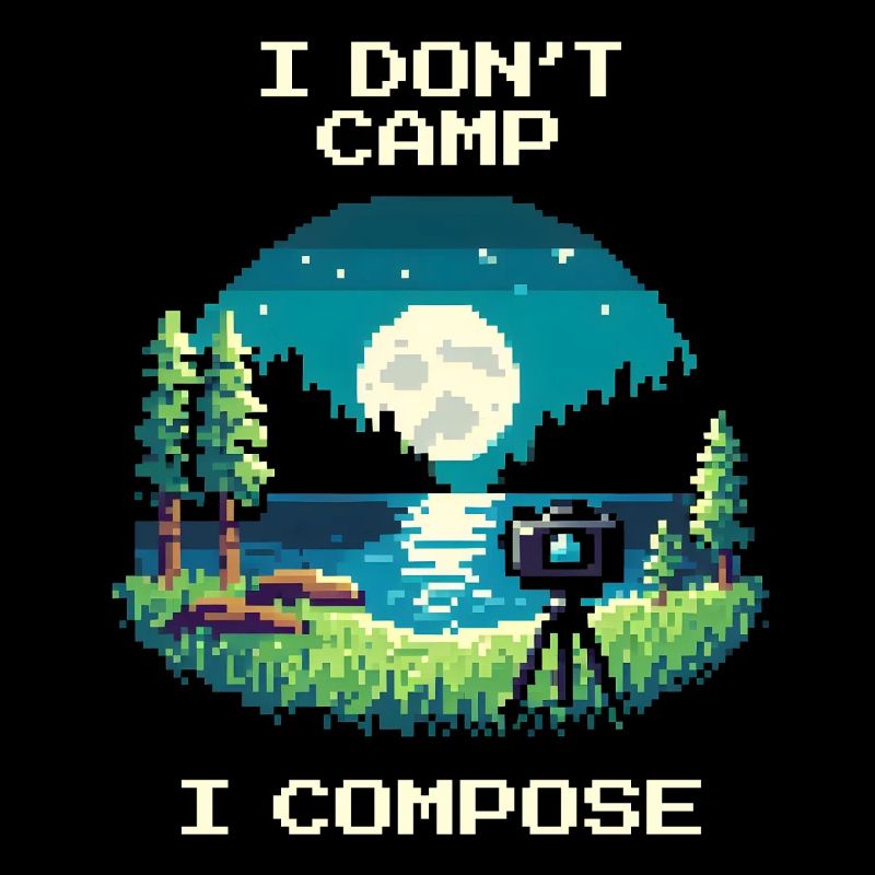 Je ne campe pas, je compose | Composition