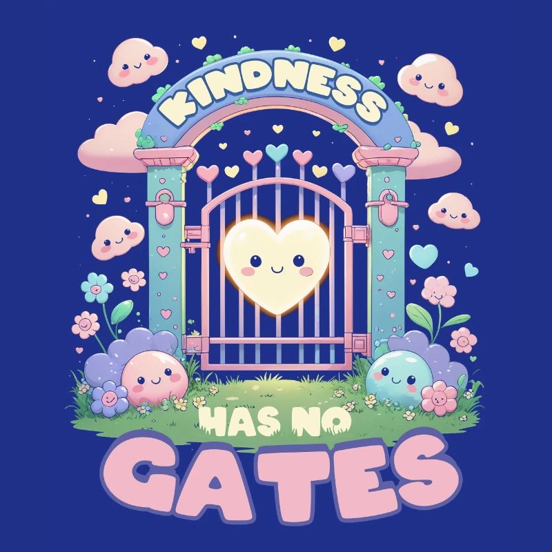 Humanity Equality Kindness Has No Gates