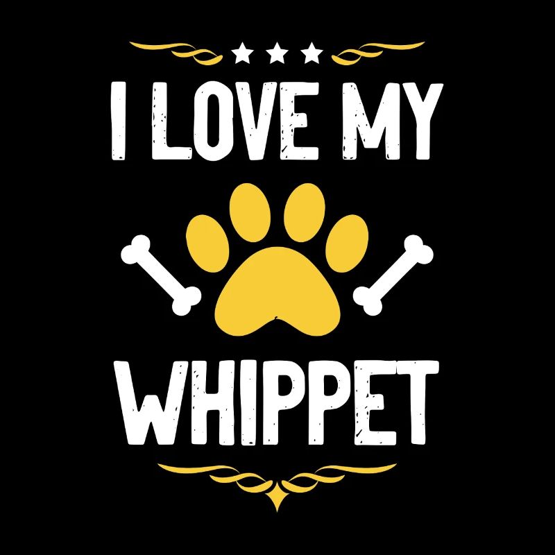 Whippet Liebe Pfotenkunst