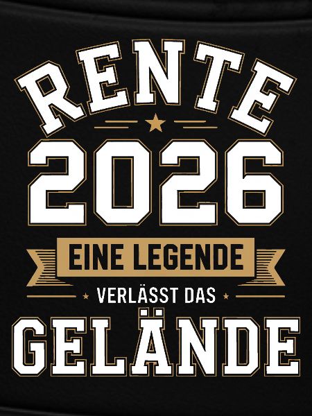 Pension 2026: A legend