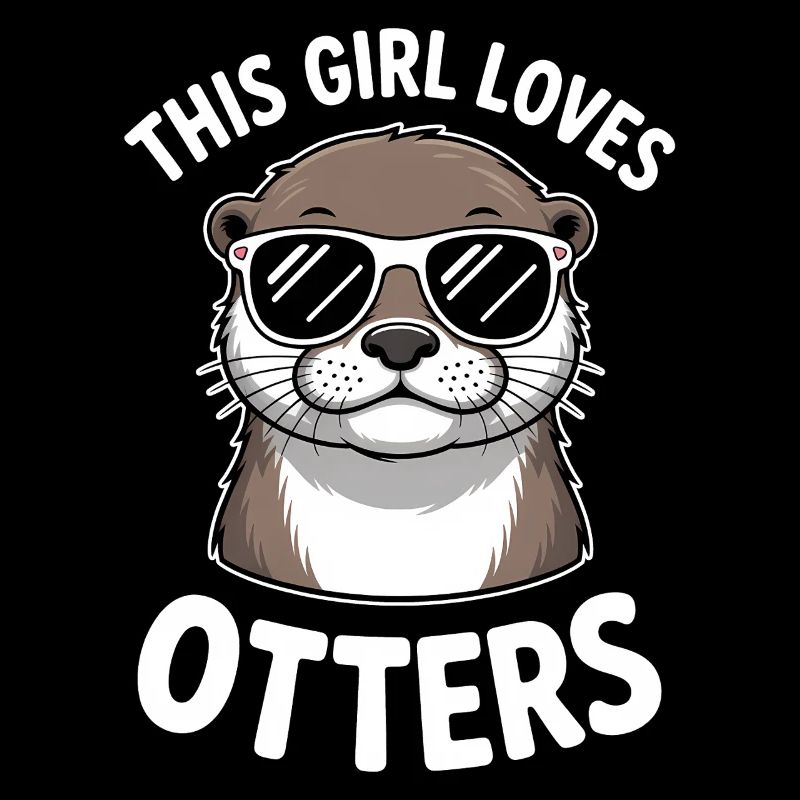 Otter Spruch Mädchen Lustiges Otter Geschenk