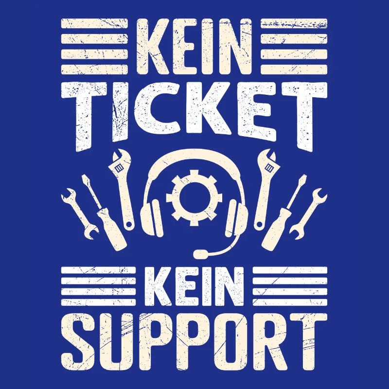 Nerd Computer NO TICKET NO SUPPORT FUNNY