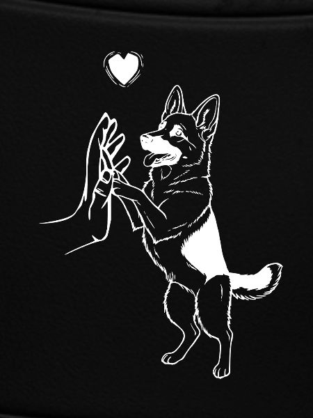German Shepherd Art Dog